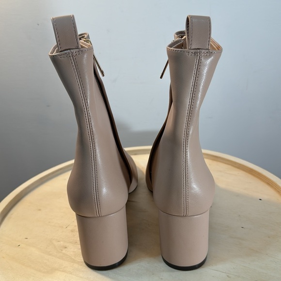 Square Toe H&M Ankle GoGo Style Boots Size 8 - Picture 5 of 9